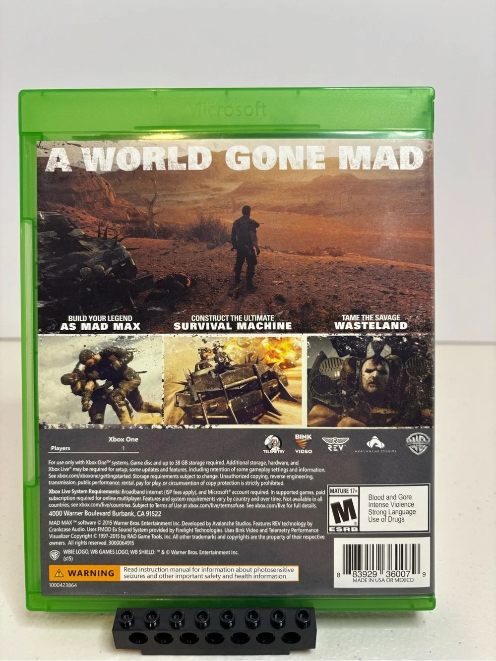 Xbox One Games Bundle (Call of Duty, Fallout 4, Mad Max, Gears of War) - Picture 7 of 14